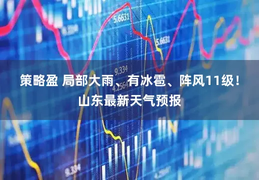策略盈 局部大雨、有冰雹、阵风11级！山东最新天气预报